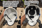 Lute's Exorcist Helmet with Swappable Faceplates and Horns Modular Design