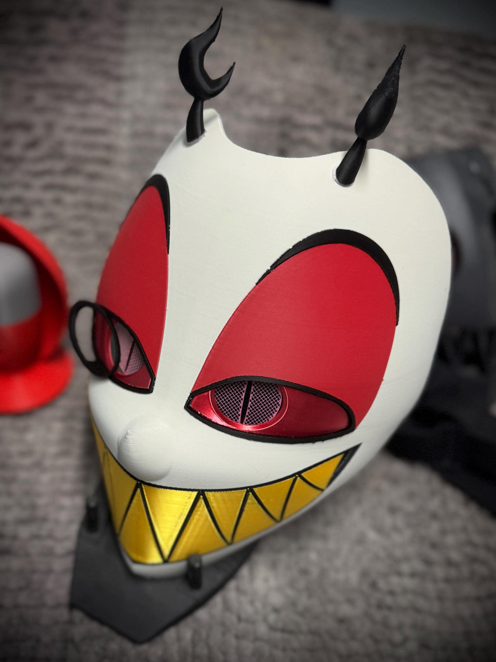 Alastor Inspired Mask from Hazbin Hotel