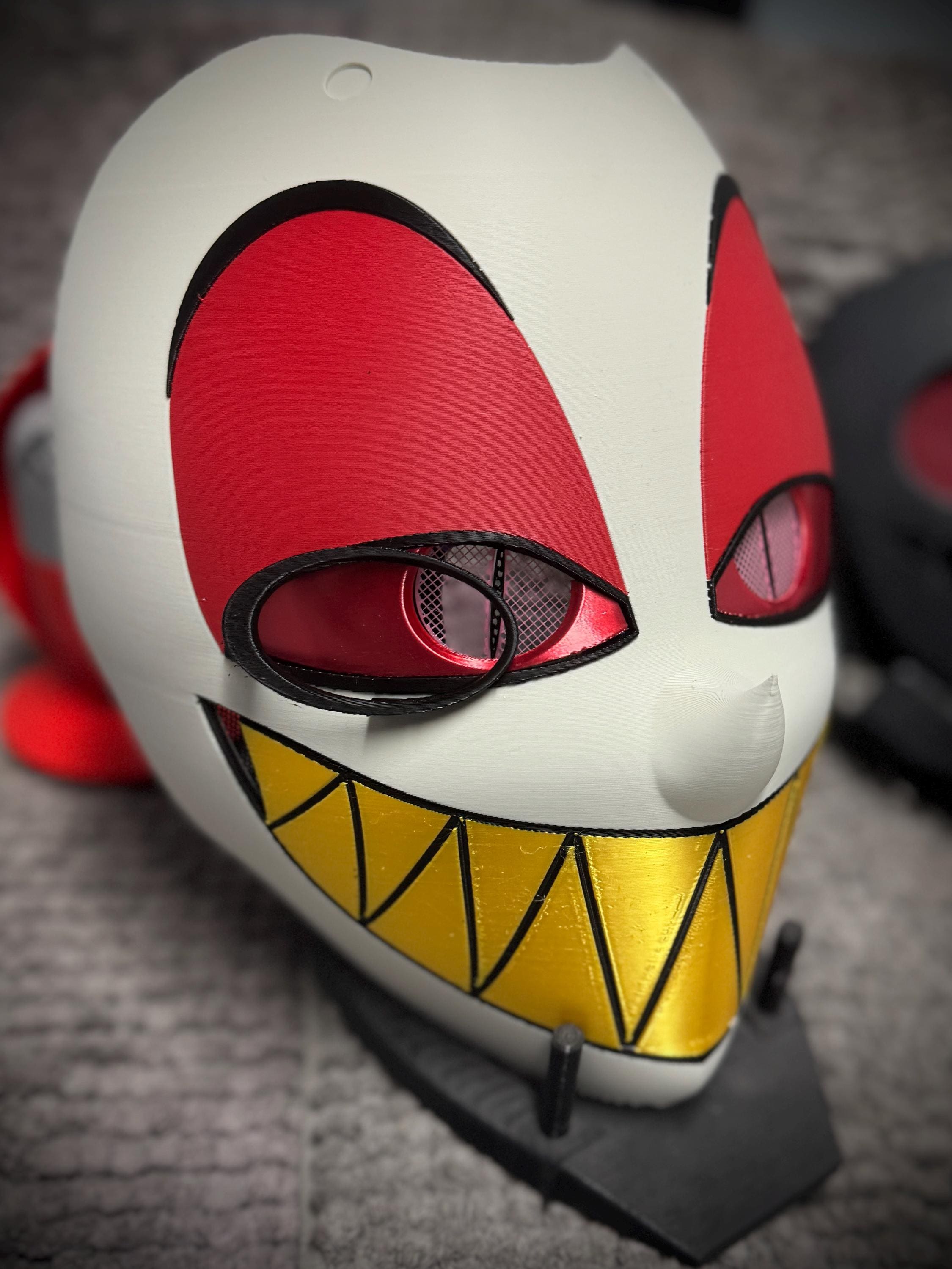 Alastor Inspired Mask from Hazbin Hotel