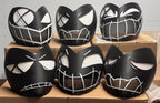 Lute's Exorcist Helmet with Swappable Faceplates and Horns Modular Design