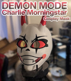 DEMON MODE Charlie Morningstar 3D Printed Cosplay Mask