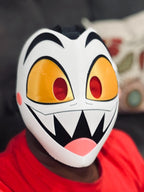 Lucifer Morningstar Mask Inspired from Hazbin Hotel
