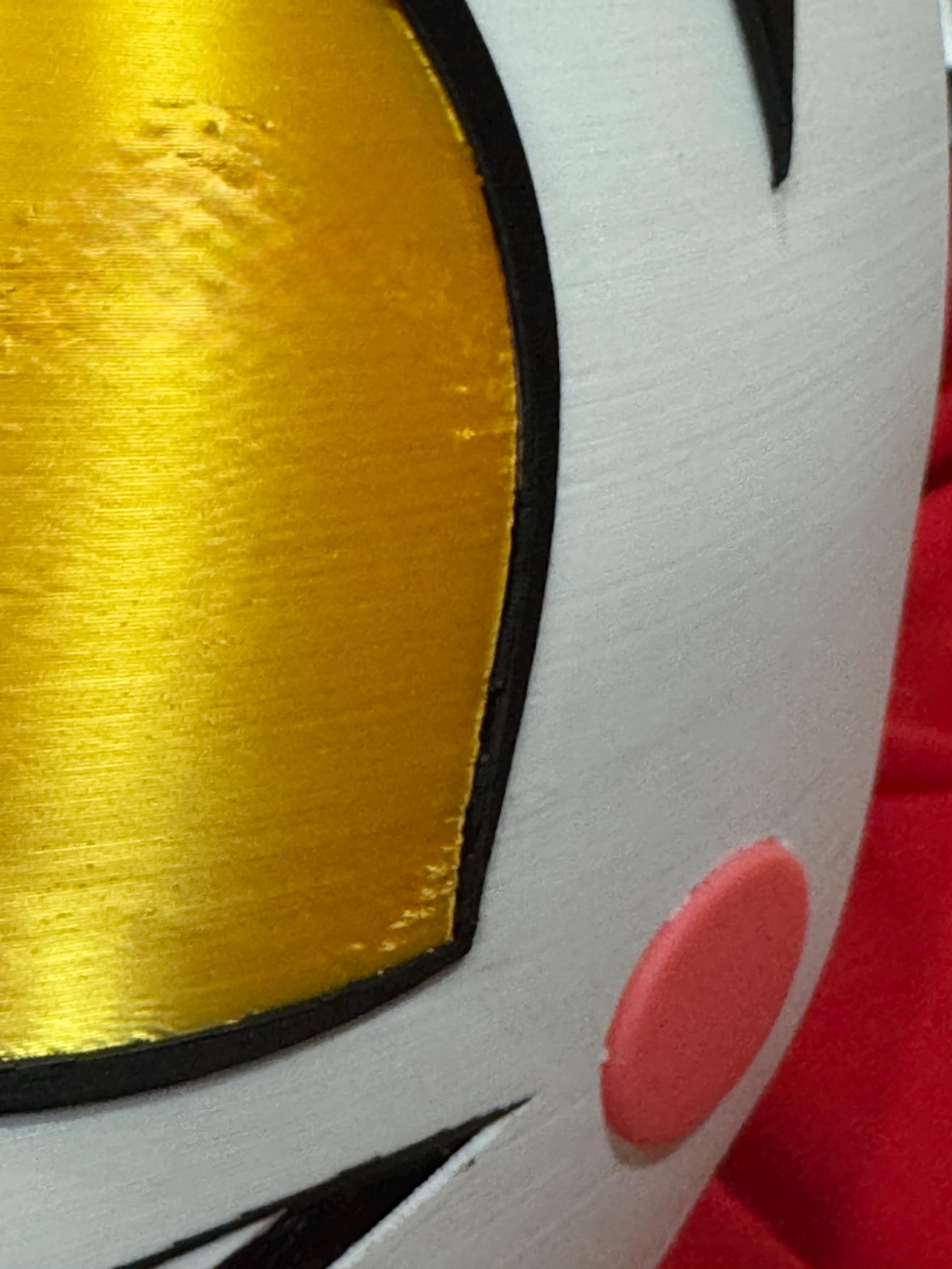 Lucifer Morningstar Mask Inspired from Hazbin Hotel